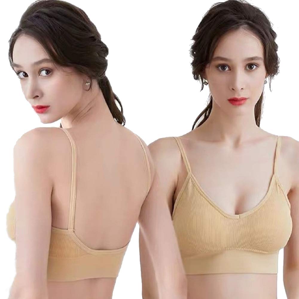 Dorina Revive nylon blend seamless bralette with removable pads in beige -  BEIGE - ShopStyle Bras