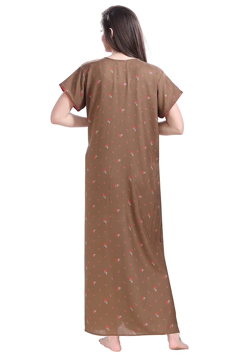 Rangjyot Night Dress 1 Fancy Cotton Hosiery Night Dress: Textilecatalog