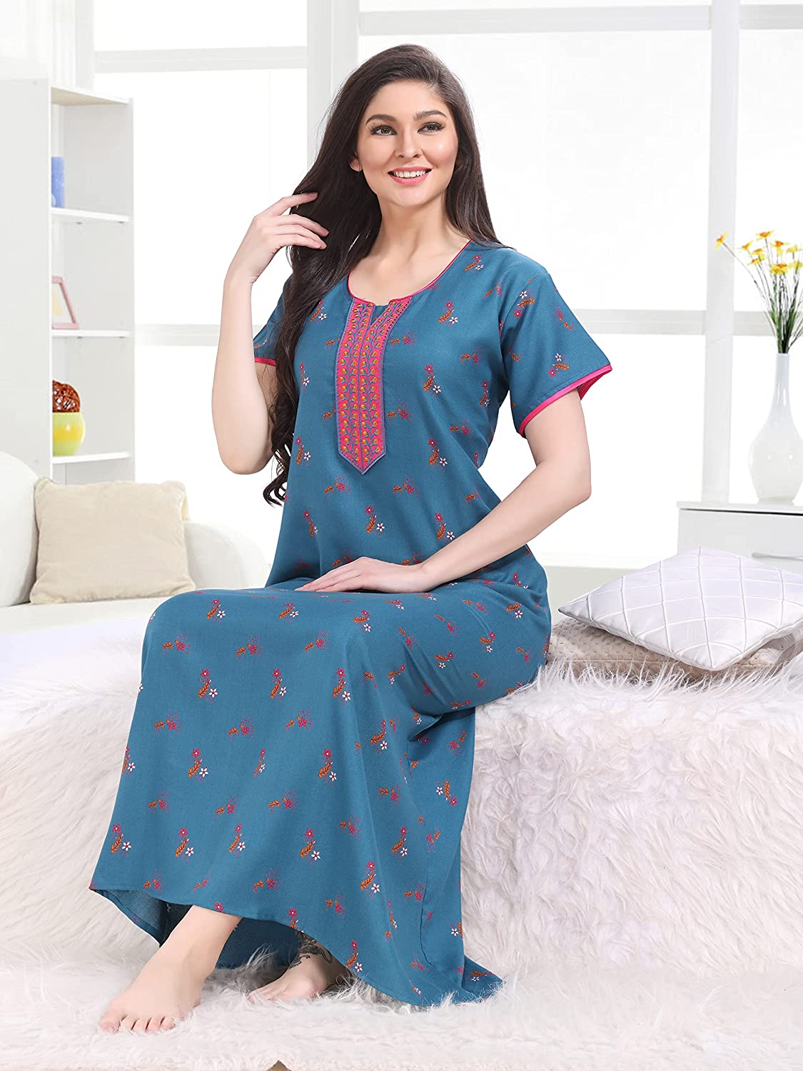 Stylish Cotton Nighty at Rs 200/piece(s)