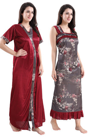 Buy New Arrivals Digital Print Kaftan Night Gown/Nighty/Night Dress For  Women Online In India At Discounted Prices